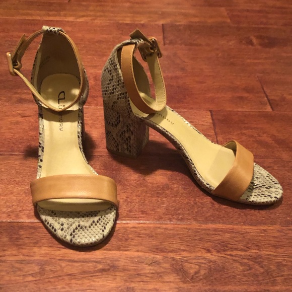 Chinese Laundry Shoes - Chinese Laundry heels in snakeskin in 7 1/2 👠💜🌸